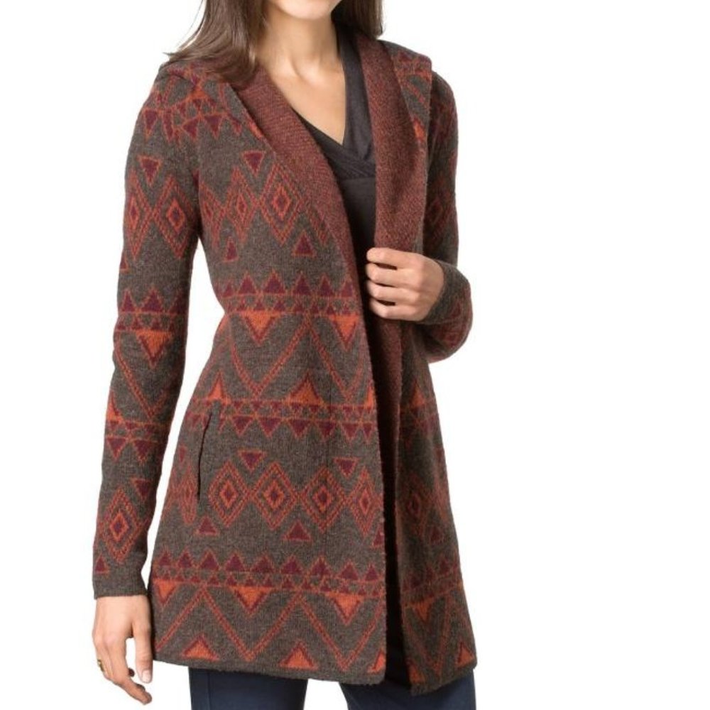 Toad & Co Merino Wool Diamond Hoodie